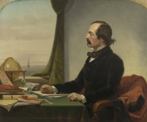 Portret van Elisha Kent Kane (1820-57)