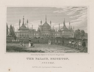 Algemeen uitzicht op het paleis door Thomas Higham