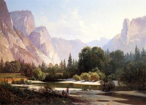 Piute Indianenkamp, Yosemite, 1890