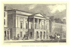 Assembly Rooms, George Street door Thomas Hosmer (after) Shepherd
