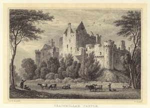 Craigmillar Castle door Thomas Hosmer (after) Shepherd