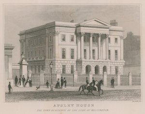 Apsley House, Hyde Park Corner, Londen, de residentie van de Hertog van Wellington