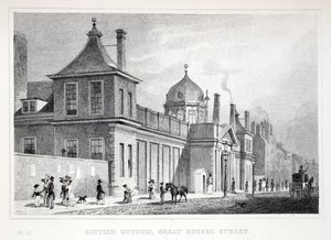 British Museum, Great Russell Street, uit 