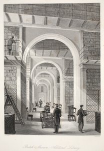British Museum, de aanvullende bibliotheek, uit 