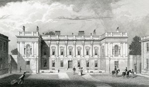 Burlington House, Royal Academy of Arts, Piccadilly, Londen door Thomas Hosmer Shepherd