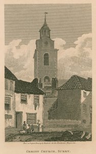 Christ Church, Southwark, Surrey door Thomas Hosmer Shepherd