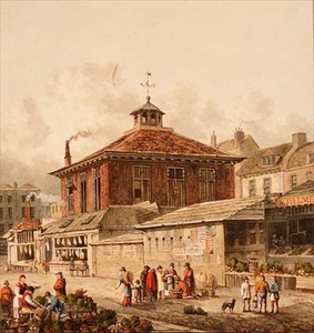 Clare Markt door Thomas Hosmer Shepherd