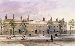 Clothworkers Almhouses in Frog Lane door Thomas Hosmer Shepherd