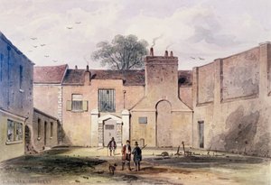 Ingang van de Tothill Fields gevangenis, 1850