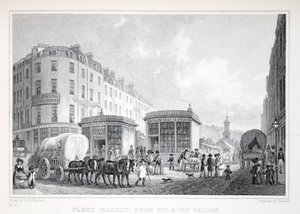 Fleet Street, vanaf Holborn Bridge, uit 