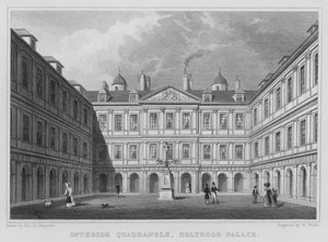 Interne Binnenplaats, Holyrood Palace