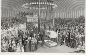 Het Leggen van de Eerste Steen van de Nieuwe Royal Exchange, uit 
