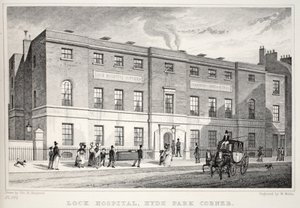 Lock Hospital, Hyde Park Corner, uit 