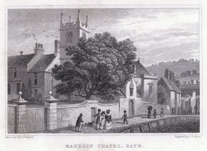Maudlin Chapel, Bath door Thomas Hosmer Shepherd