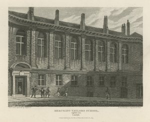 Merchant Taylors School door Thomas Hosmer Shepherd