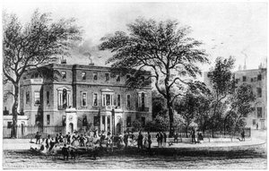 Het Huis van Mevrouw Montagu, Portman Square, Londen door Thomas Hosmer Shepherd
