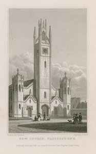 Nieuwe kerk, Haggerston door Thomas Hosmer Shepherd