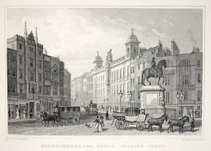 Northumberland House, Strand, uit 