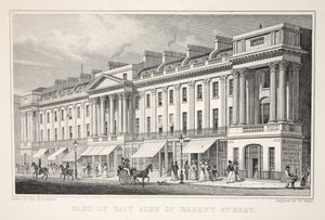Deel van de oostkant van Regent Street, uit 