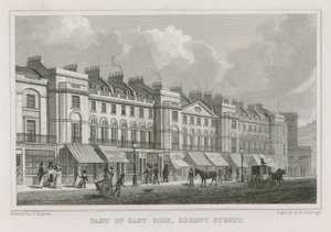 Deel van de oostzijde van Regent Street, Londen