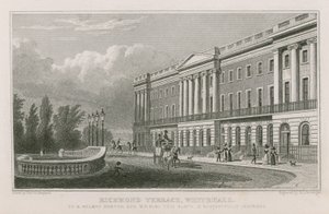 Richmond Terrace in Whitehall door Thomas Hosmer Shepherd