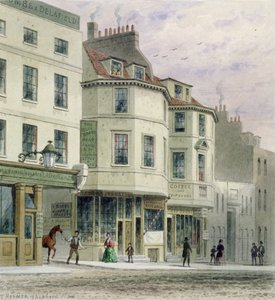 The Boars Head Inn, King Street, Westminster, 1858 door Thomas Hosmer Shepherd