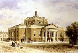 De Guildhall, Westminster door Thomas Hosmer Shepherd
