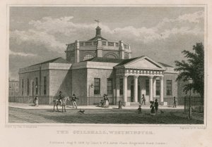De Guildhall, Westminster, Londen door Thomas Hosmer Shepherd
