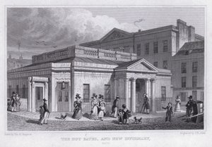 De hete baden en nieuwe ziekenboeg, Bath door Thomas Hosmer Shepherd
