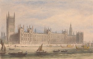 De huizen van het parlement door Thomas Hosmer Shepherd