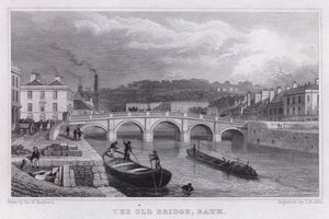 De Oude Brug, Bath door Thomas Hosmer Shepherd