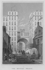 De Regent Bridge door Thomas Hosmer Shepherd