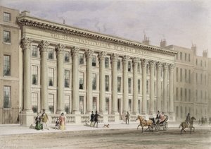 De Royal Institution of Great Britain, Albemarle Street, c.1838 door Thomas Hosmer Shepherd