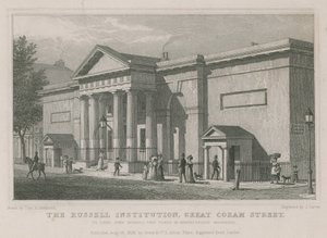 De Russell Instelling, Great Coram Street, Londen door Thomas Hosmer Shepherd