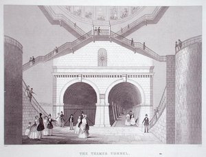 De Thames Tunnel, ca. 1851-55