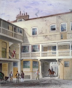 The Three Kings Inn op Piccadilly, Westminster, Londen door Thomas Hosmer Shepherd