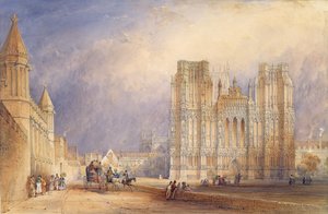 Kathedraal van Wells door Thomas Hosmer Shepherd