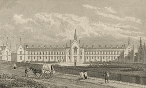 Whittingtons Almshouses Highgate, 1827