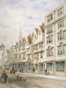 Wych Street, Westminster, Londen door Thomas Hosmer Shepherd