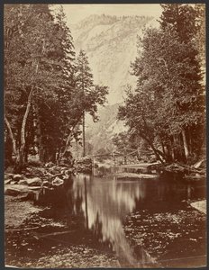Adelaarspunt, Yosemite door Thomas Houseworth