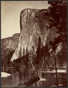 El Capitan 3300 voet / 8248" door Thomas Houseworth