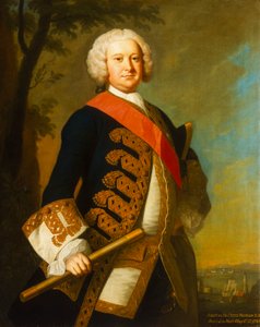 Admiraal Sir Peter Warren (1703-1752)