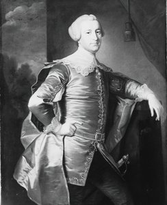 John Newton, ca. 1757-60 door Thomas Hudson