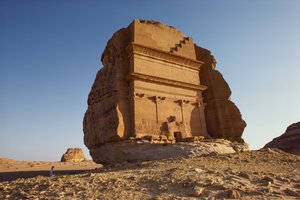 Nabatees ruïnefragment bij Mada