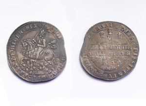 Oxford kroon, 1644 door Thomas J. Rawlins