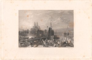 Kanaal van de Loire en Cher, nabij Tours door Thomas Jeavons