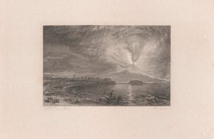 Vesuvius in uitbarsting door Thomas Jeavons