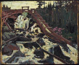 Houtgoot door Tom Thomson