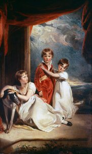Fluyder kinderen door Thomas Lawrence
