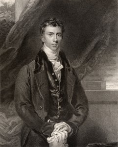 Henry Peter Brougham, 1e Baron Brougham en Vaux, gegraveerd door H. Robinson, uit 
